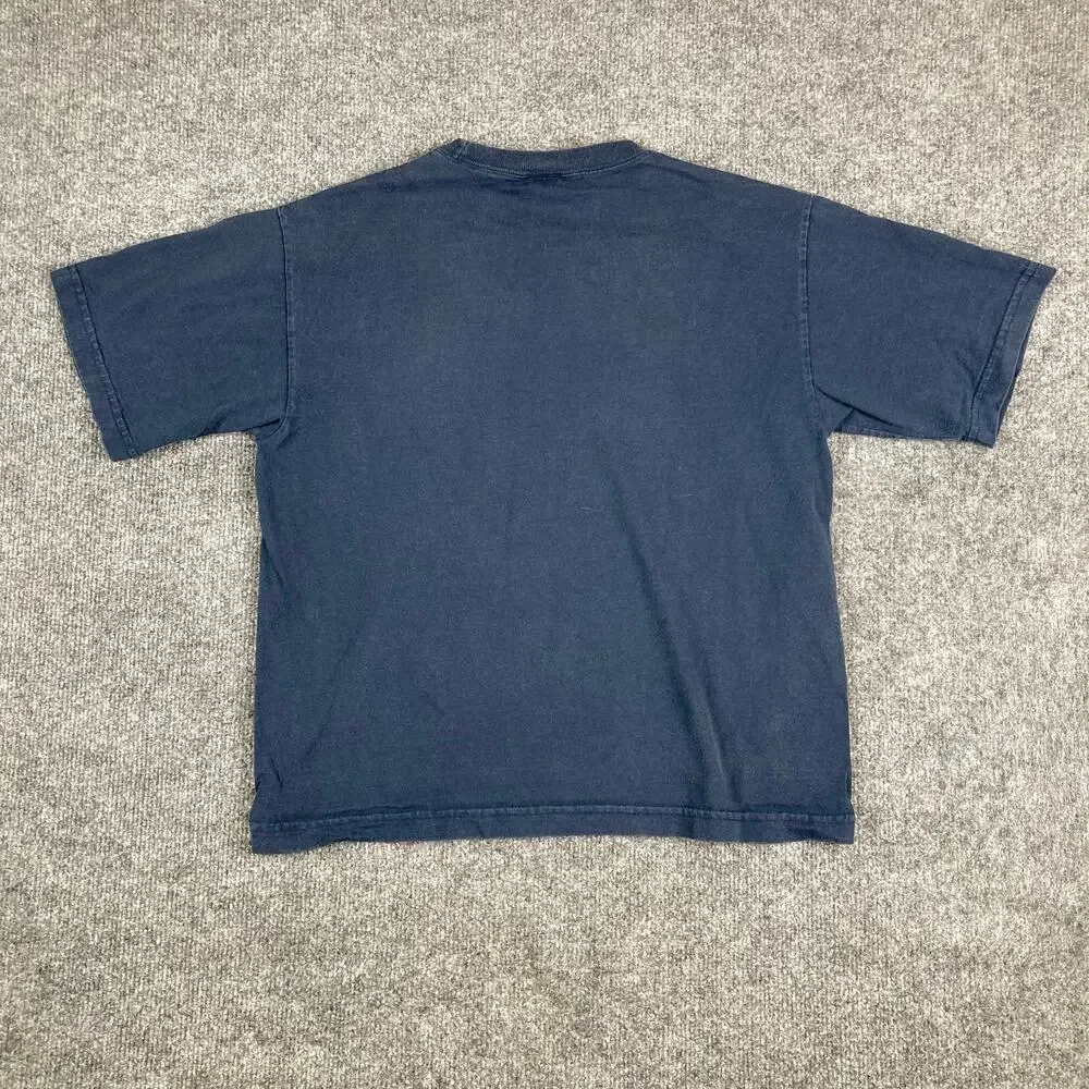 Old Navy‎ T-Shirt Kids Size L Blue Lizard Graphic Short Sleeve Casual